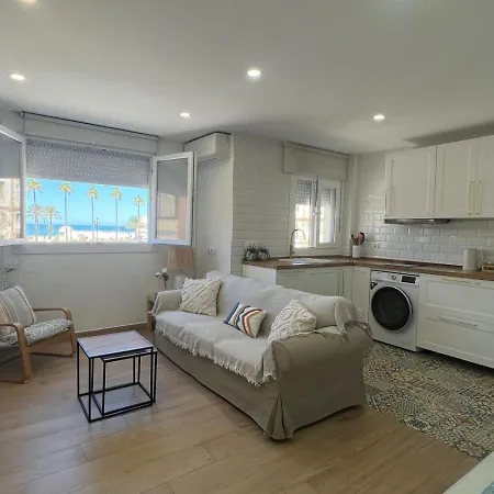 The Traveller's House Con Vistas A Playa La Caleta Appartement